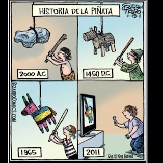 Historia de la piñata