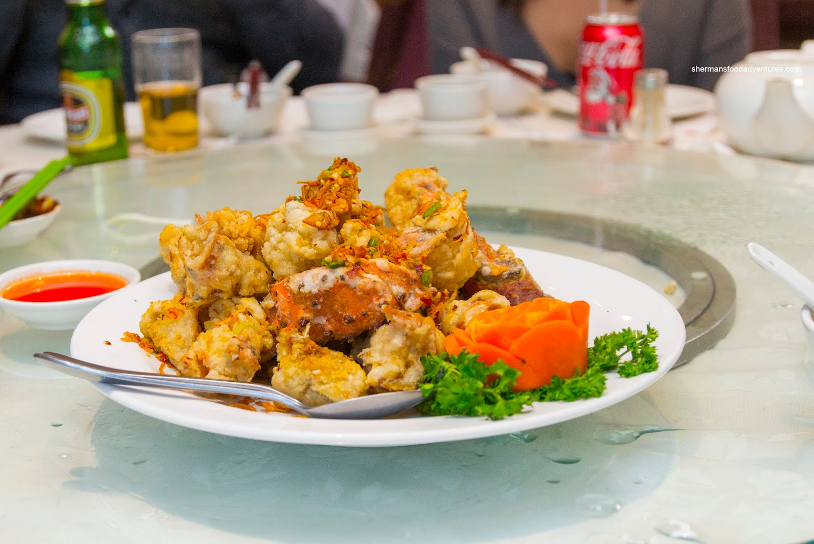 Sherman's Food Adventures: King Crab Dinner @ Yan's Garden