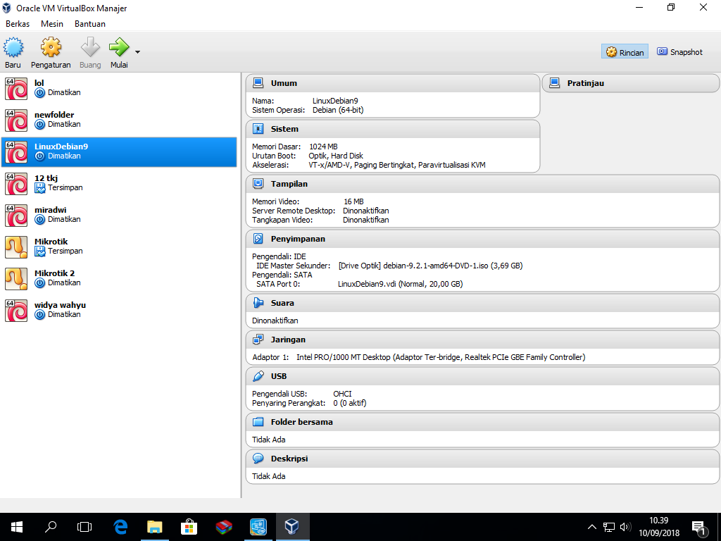 Cara Mengkonfigurasi Repository Debian9 Menggunakan CD/DVD