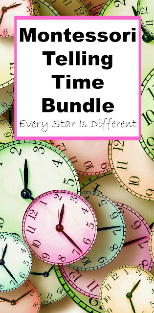 Montessori Telling Time Bundle
