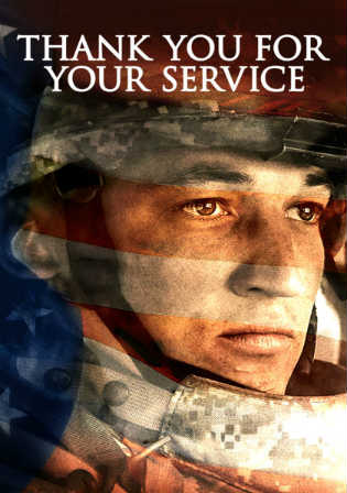 Thank You for Your Service 2017 300MB English 480p WEB-DL ESubs