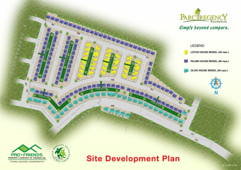 Location/Map Parc Regency