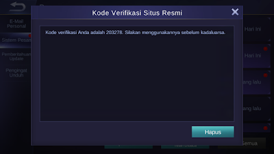 Cara redeem redemtion code mobile legend Cara redeem redemtion code mobile legend
