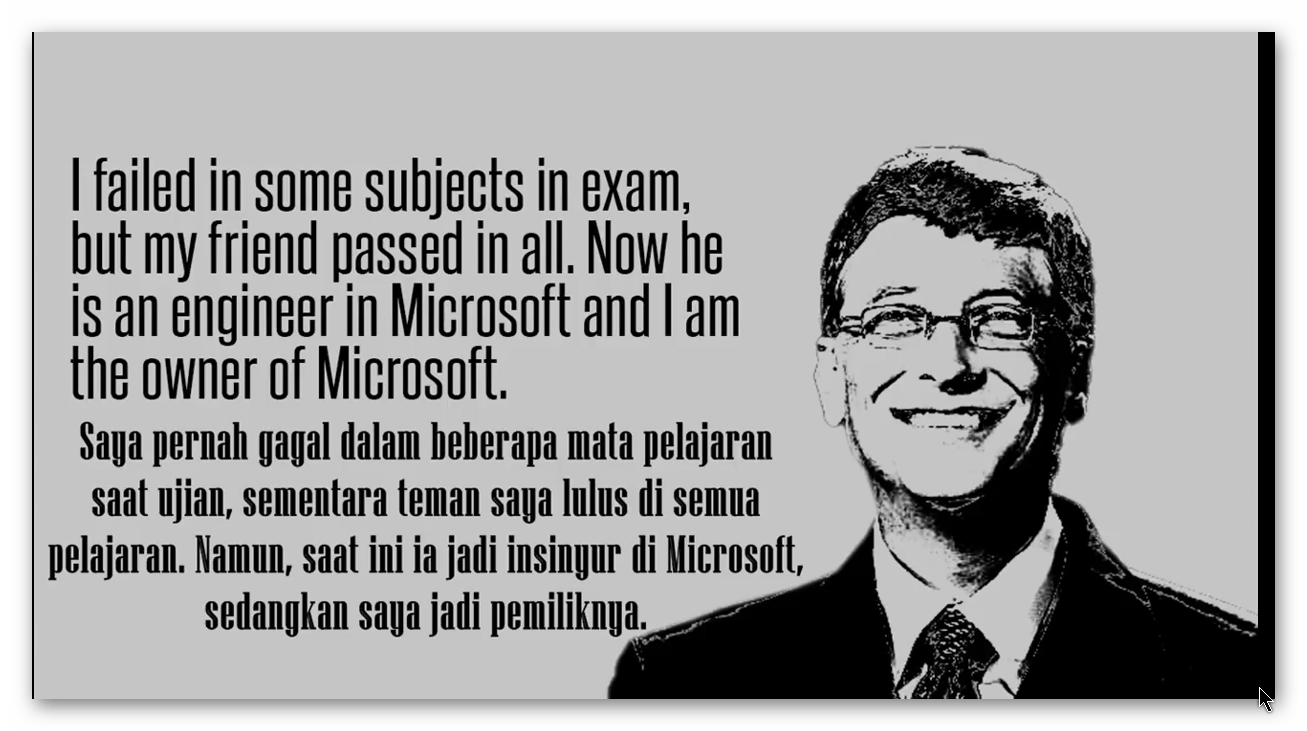 Kata-Kata Motivasi Bill Gates Yang Menginspirasi - Tips Dan Informasi