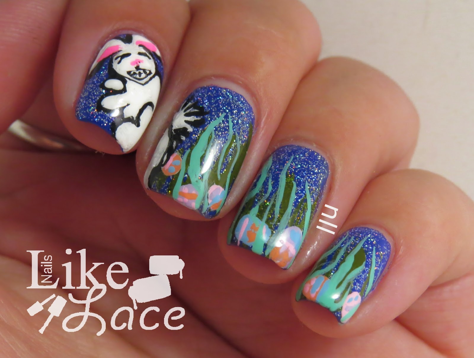 NailsLikeLace "How do you think you get Easter eggs?!"