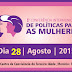 1ª CONFERÊNCIA INTERMUNICIPAL DE POLITICAS PÚBLICAS PARA AS MULHERES ACONTECE NESTA SEXTA FEIRA 
