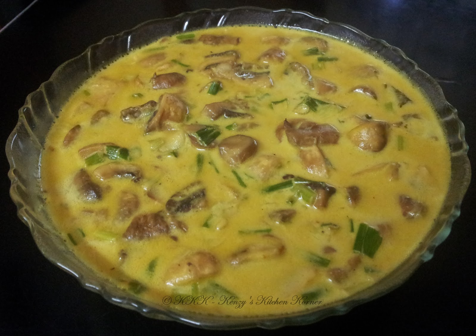 Kenzy's Kitchen Korner... Creamy Coconut Milk Mushroom Curry