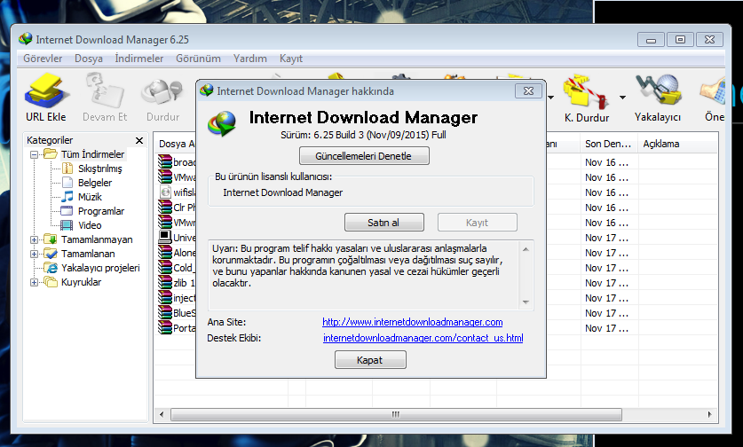 Download manager ключ