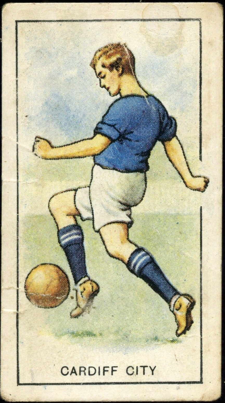Cardiff City Football Cards & Stickers Comptons Gravy Salt Football