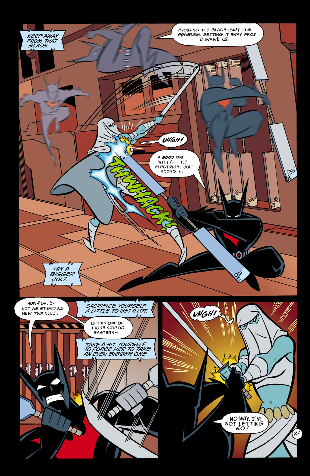 Read online Batman Beyond [II] comic -  Issue #9 - 22