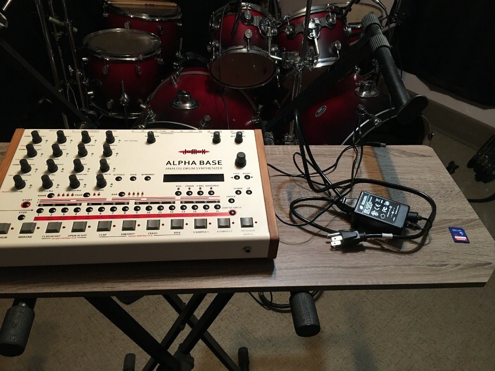 MATRIXSYNTH Jomox Alpha Base Analog Drum Synthesizer w/ Original Box