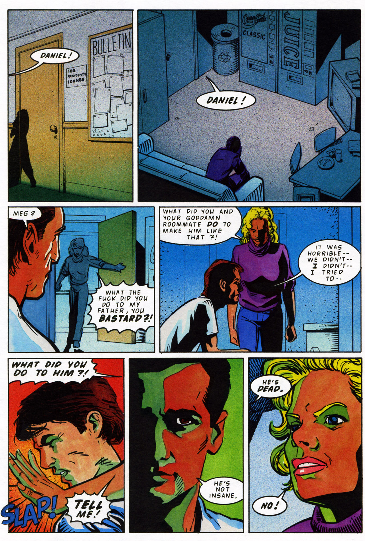 Read online Re-Animator (1991) comic -  Issue #3 - 5