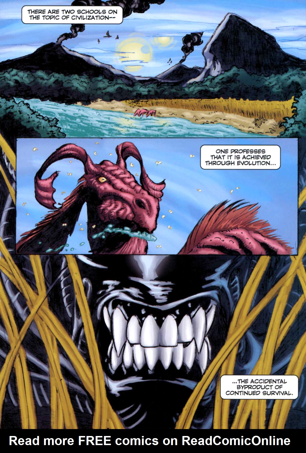 Read online Alien Vs. Predator: Civilized Beasts comic -  Issue # TPB - 7