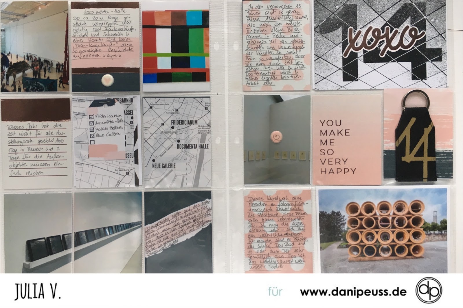  danipeuss.de BLOG Project Life Layouts von Julia Gastdesignerin