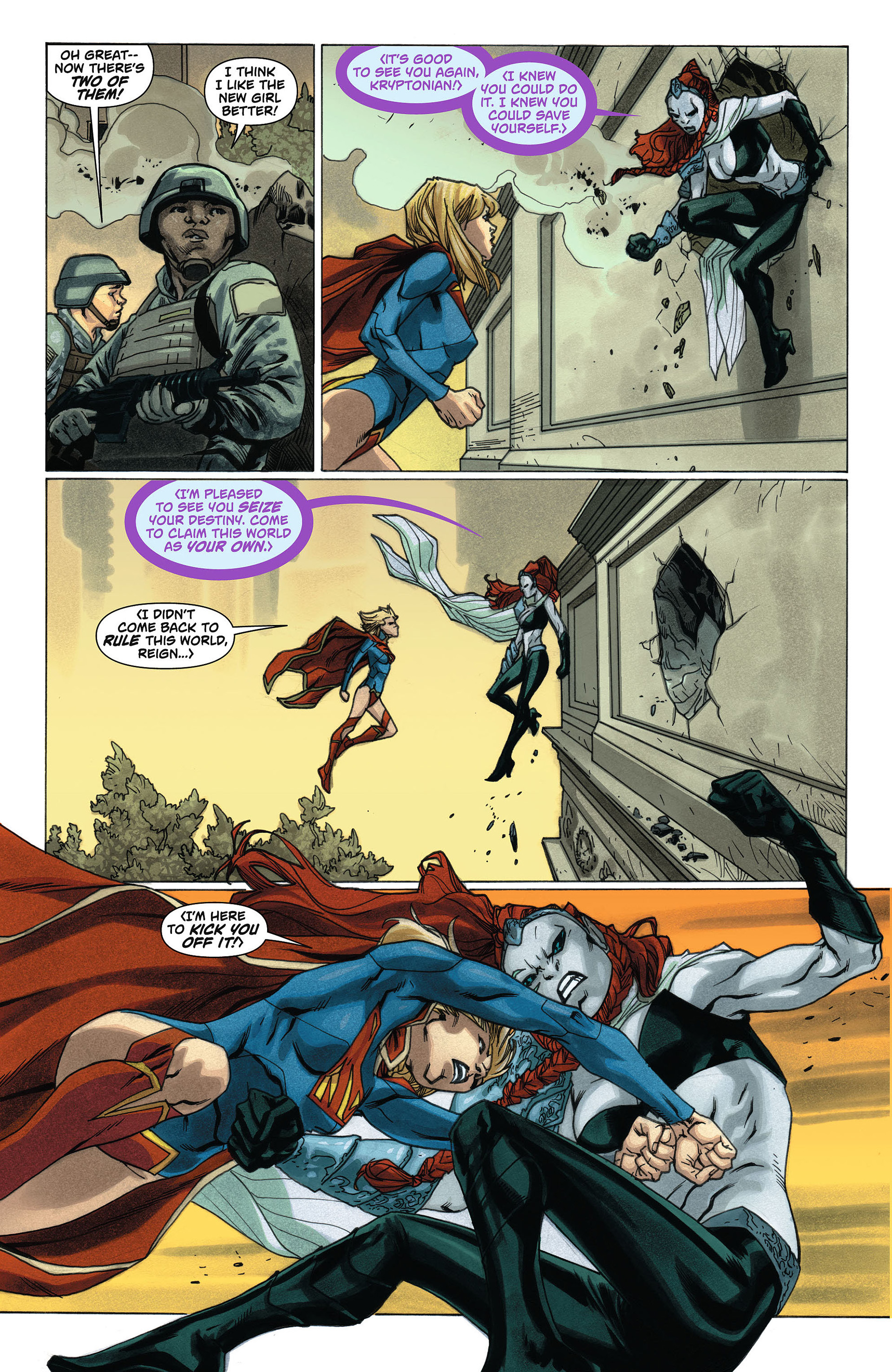 Read online Supergirl (2011) comic -  Issue #6 - 16