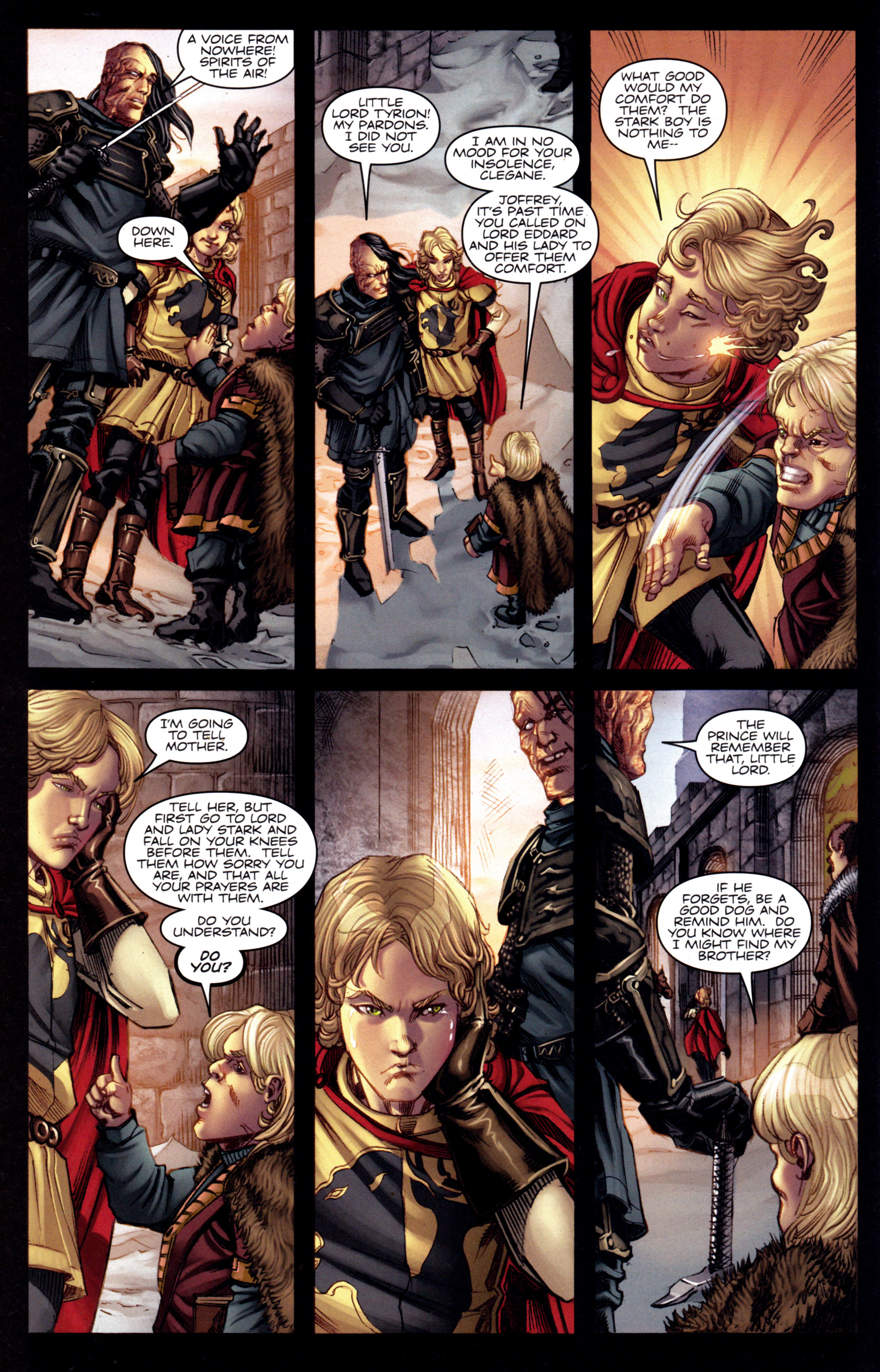 Read online A Game Of Thrones comic -  Issue #3 - 18