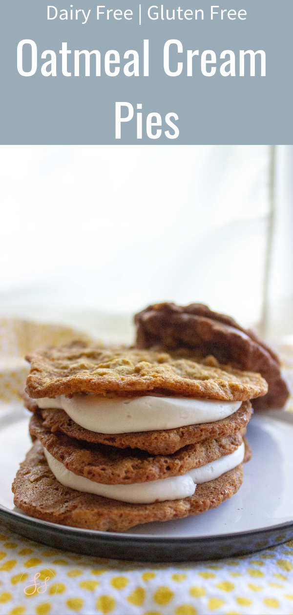 Gluten + Dairy Free Oatmeal Cream Pies Simply Samantha