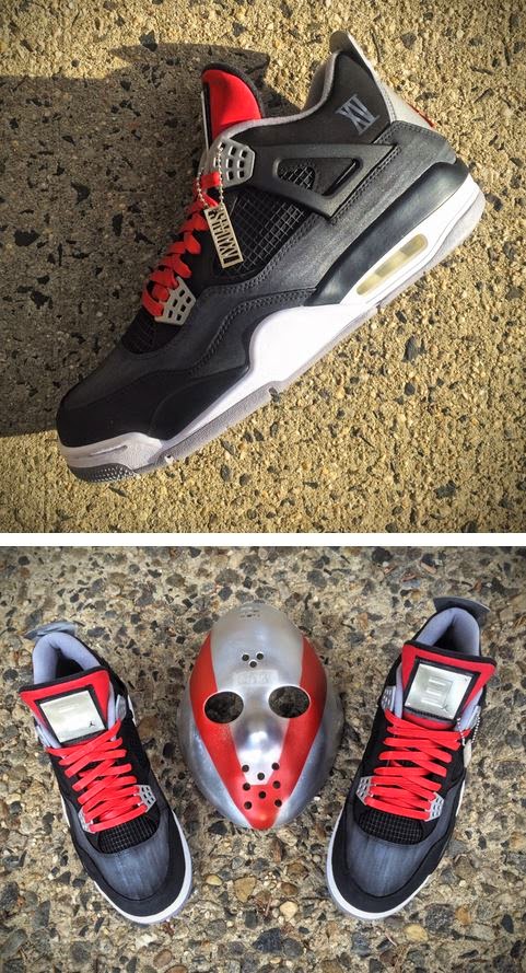 SNEAKER ADDICT: Air Jordan 4 Eminem "Shady XV" Mache Custom Sneaker (Detailed