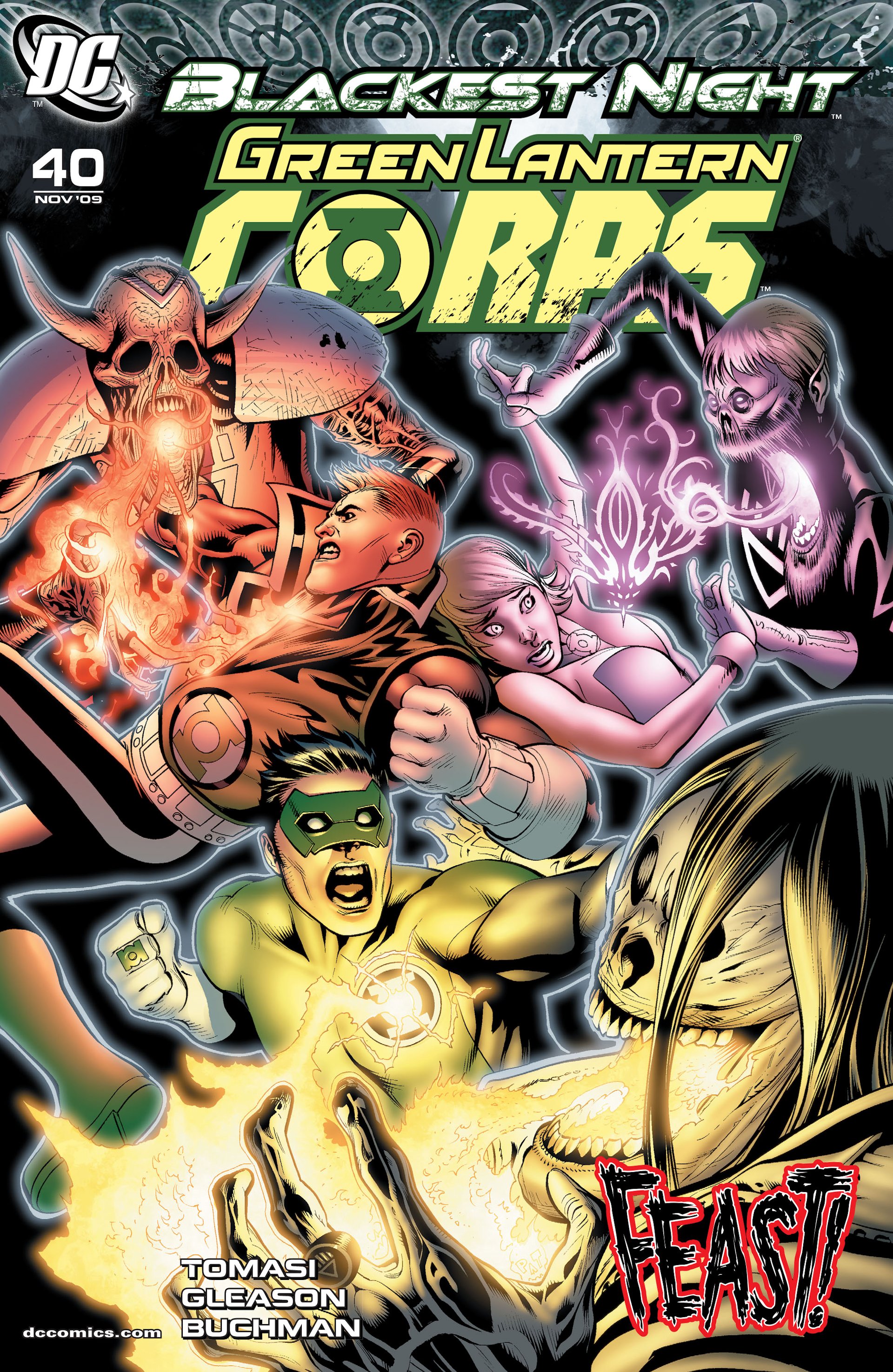 Read online Green Lantern Corps (2006) comic -  Issue #40 - 1