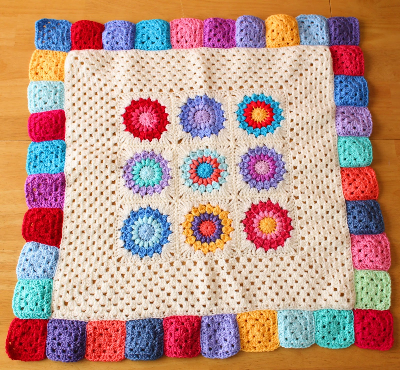Da's Crochet Connection: Granny Squares and Stripes #3