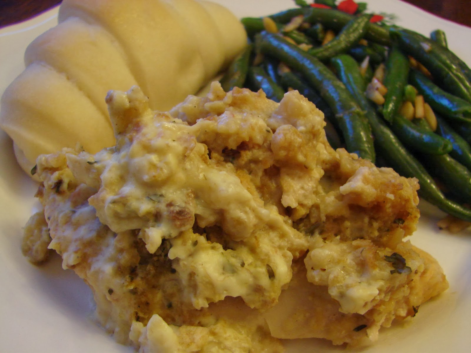 A Bear in the Kitchen Crock Pot Stuffing Chicken