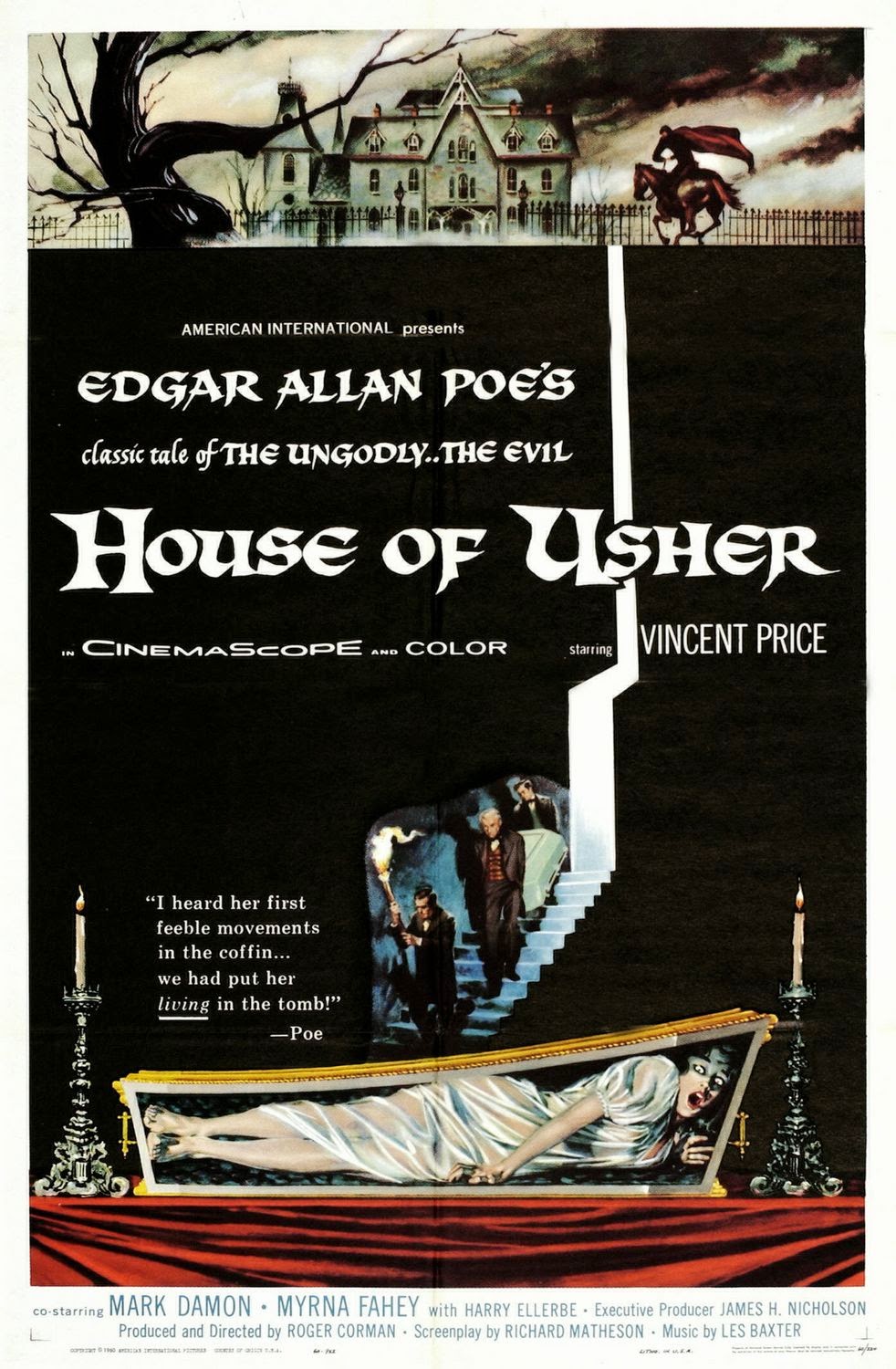 Esculpiendo el tiempo La caída de la casa Usher (House of Usher, 1960