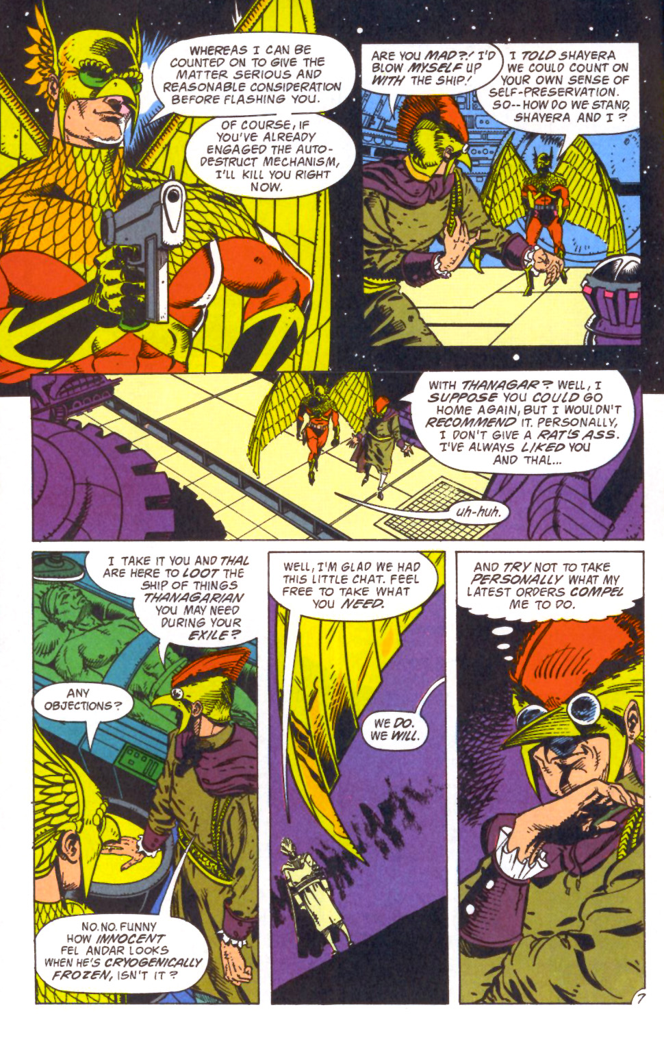Read online Hawkworld (1990) comic -  Issue #26 - 8