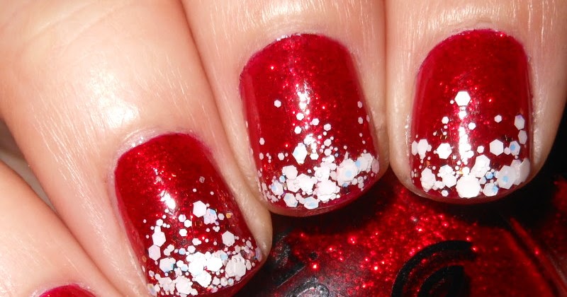 Imperfectly Painted: Way-Cool Mani Wednesday: Snowy Tips