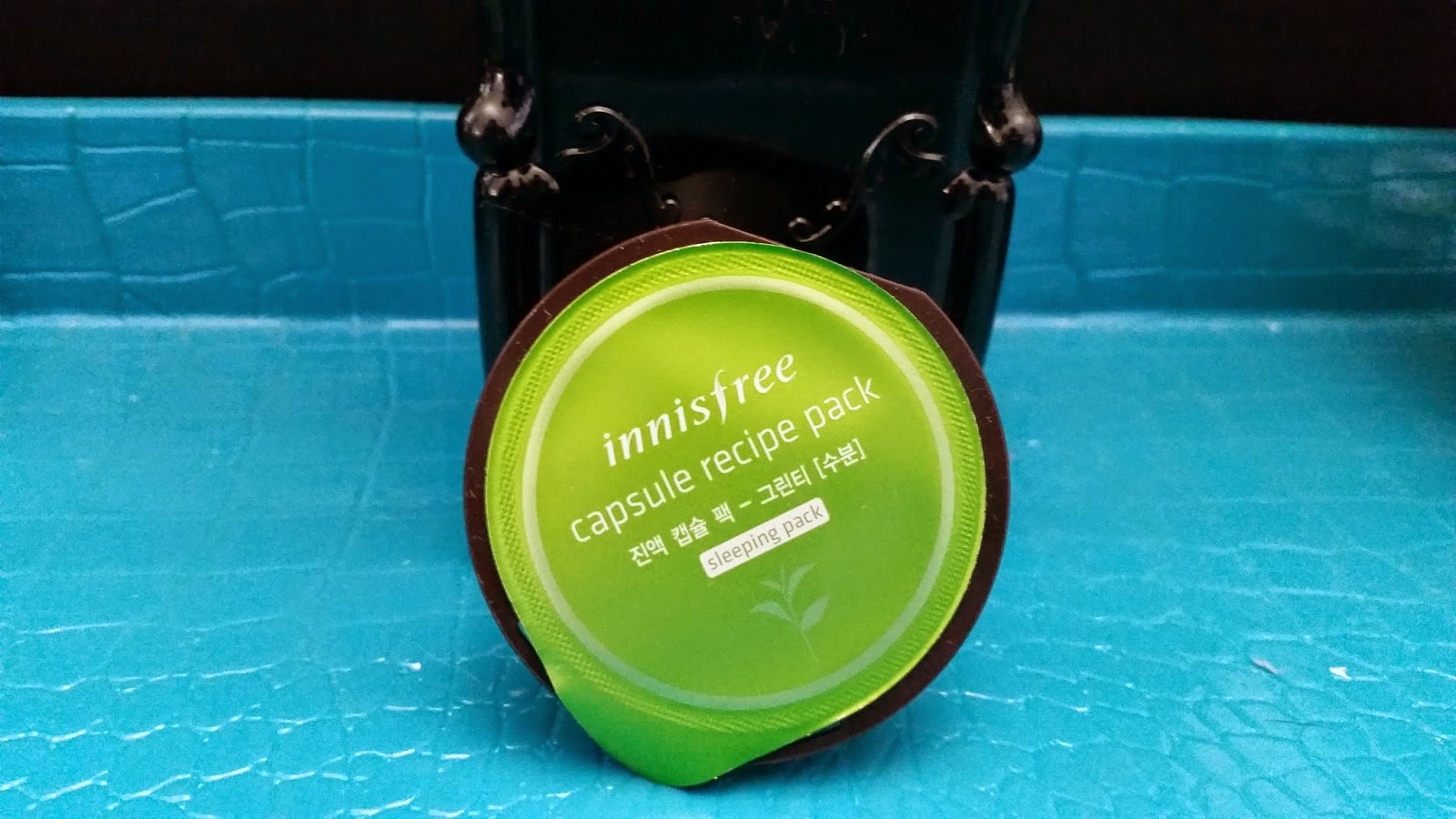 Innisfree Capsule Recipe Green Tea Sleeping Pack