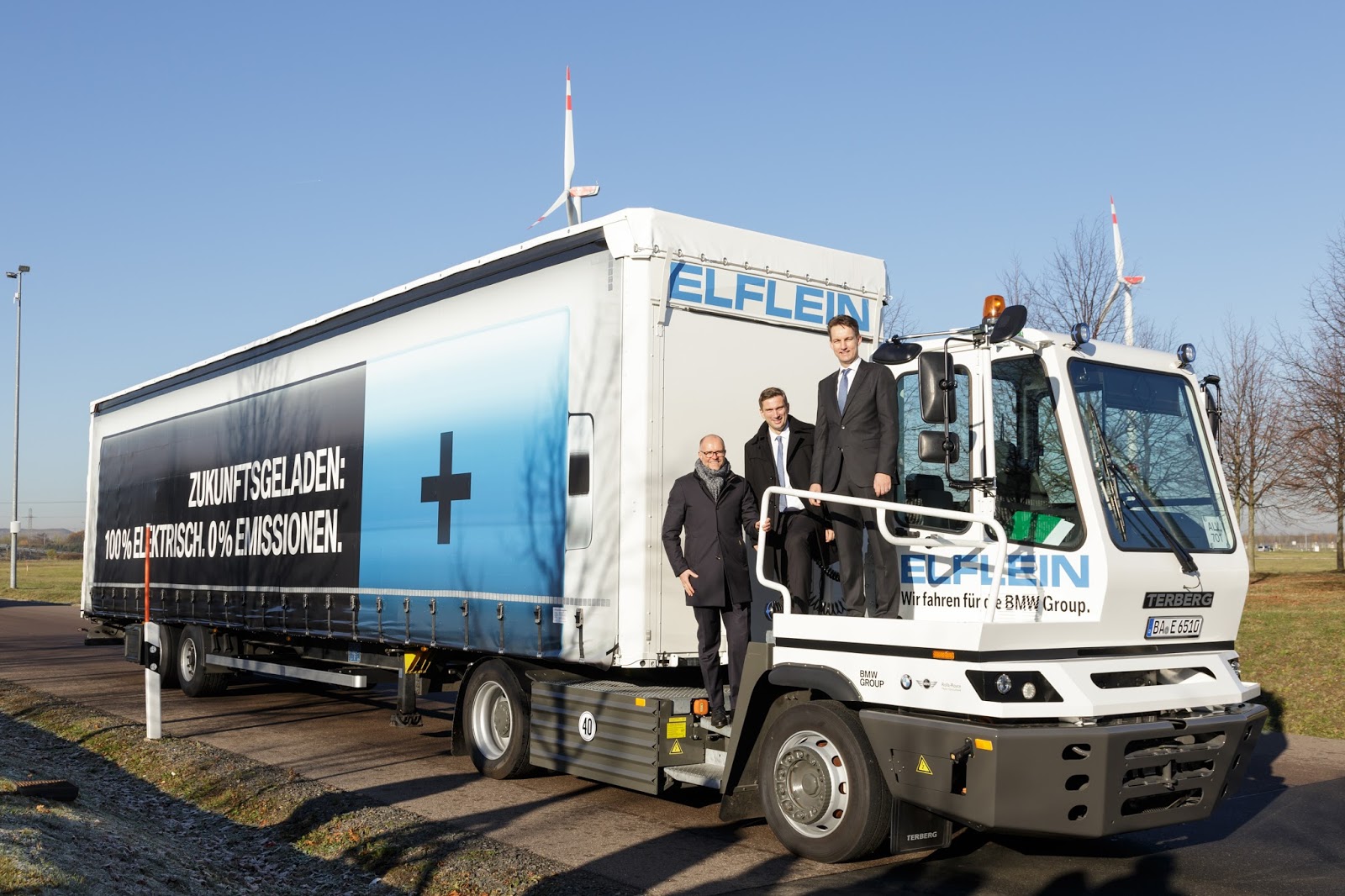 BMW Group puts another 40t batteryelectric truck into service