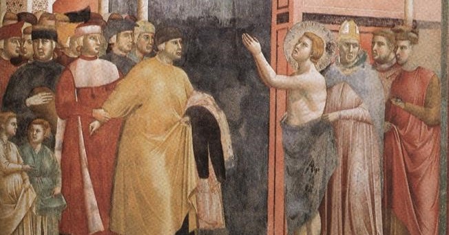 La Rinuncia Dei Beni Di Giotto rosarydelsudArt News: Giotto - San Francesco rinuncia ai beni terreni