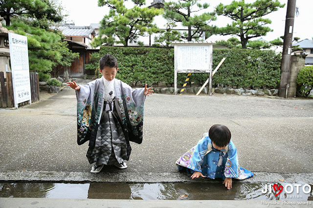 和歌山市矢宮神社の七五三の出張撮影