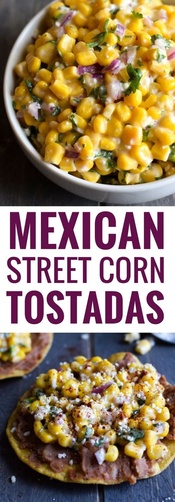 Mexican Street Corn Tostadas Mexican Street Corn Tostadas