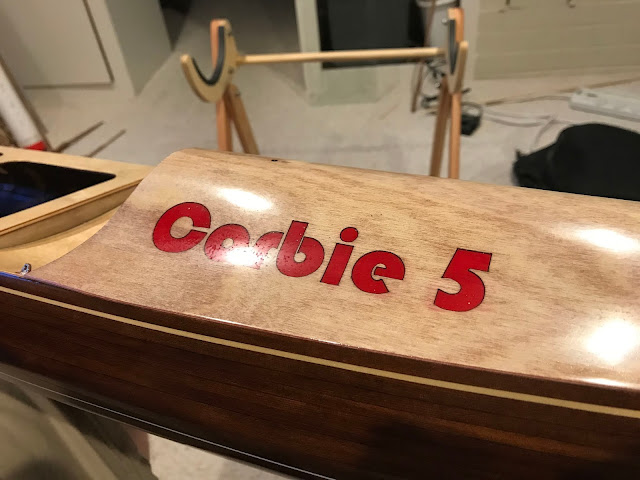 Corbie 5 IOM RC Wood Sailboat