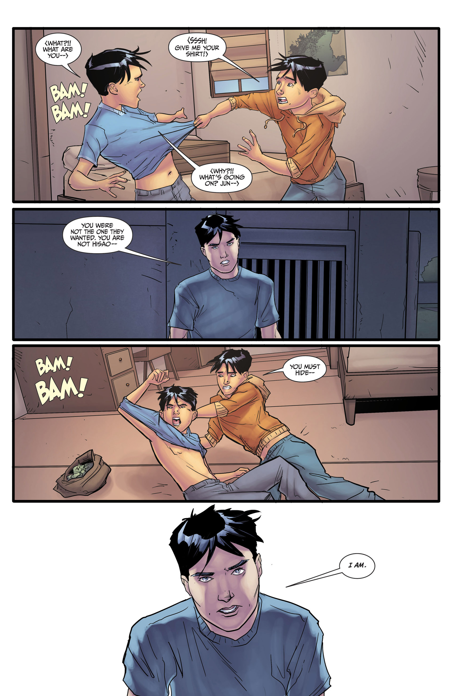 Read online Morning Glories comic -  Issue #9 - 21