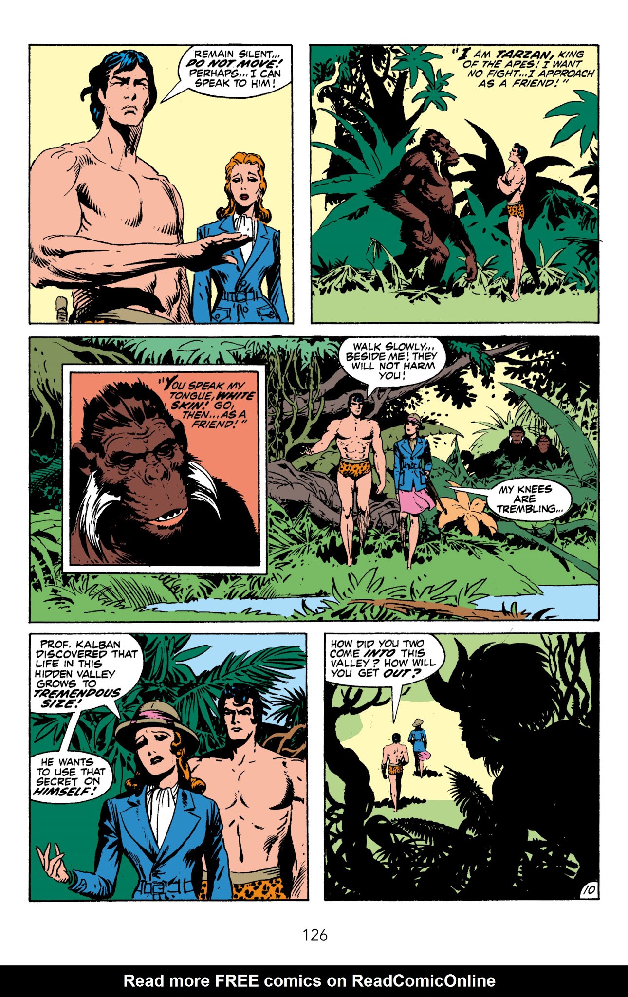 Read online Edgar Rice Burroughs' Tarzan The Joe Kubert Years comic -  Issue # TPB 1 (Part 2) - 28