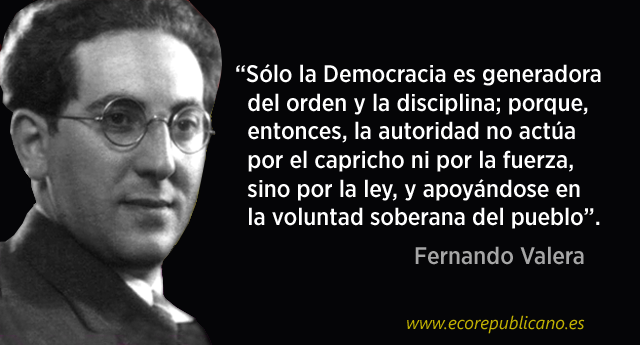 Fernando Valera: "Defensa del ideal democrático, frente a la moda totalitaria"