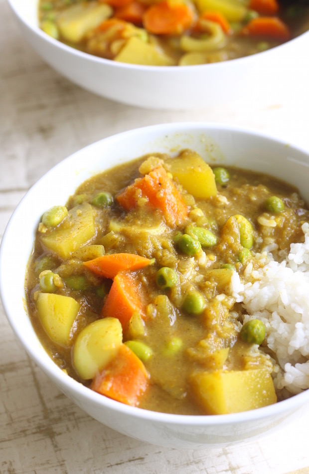Japanese Vegetable Curry recipe by SeasonWithSpice.com