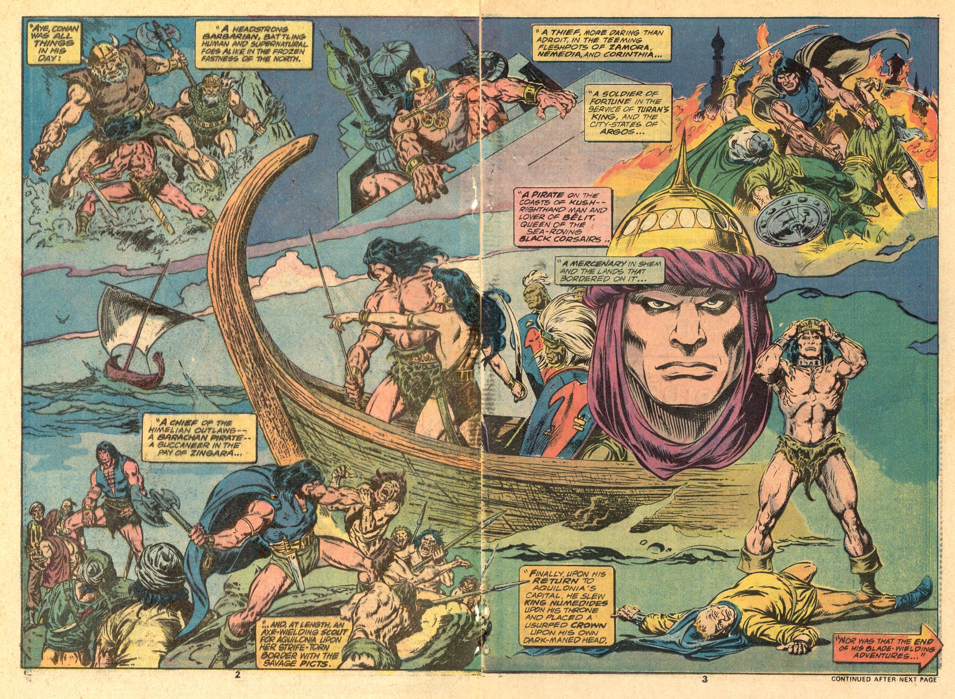 Read online Conan the Barbarian (1970) comic -  Issue # Annual 2 - 3