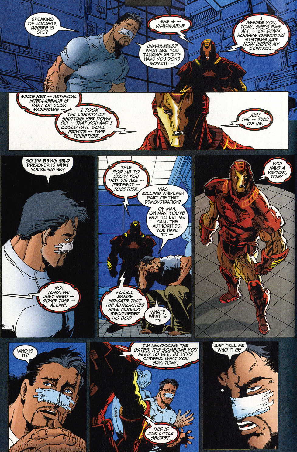 Read online Iron Man (1998) comic -  Issue #29 - 7