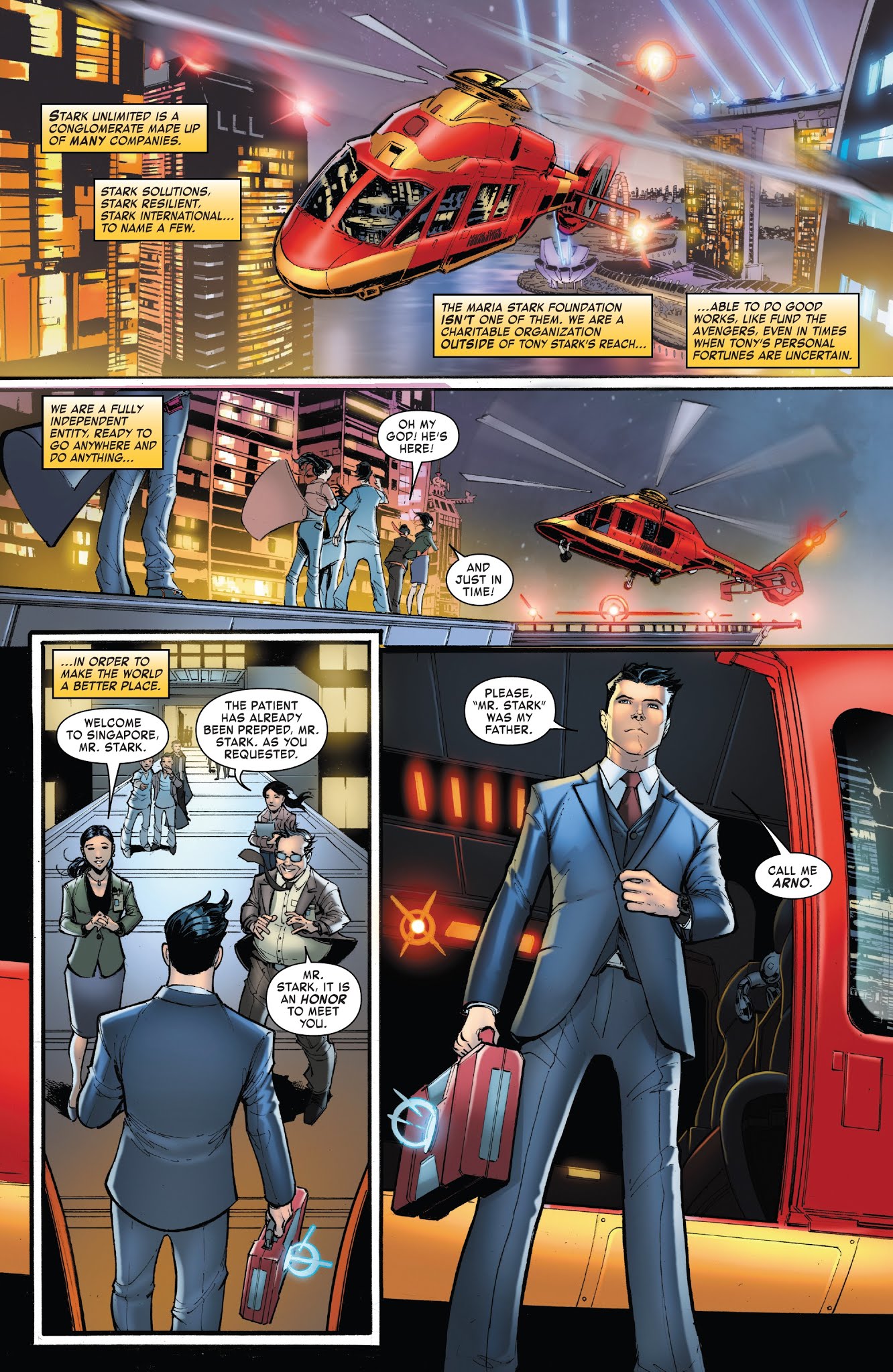 Read online Tony Stark: Iron Man comic -  Issue #5 - 2