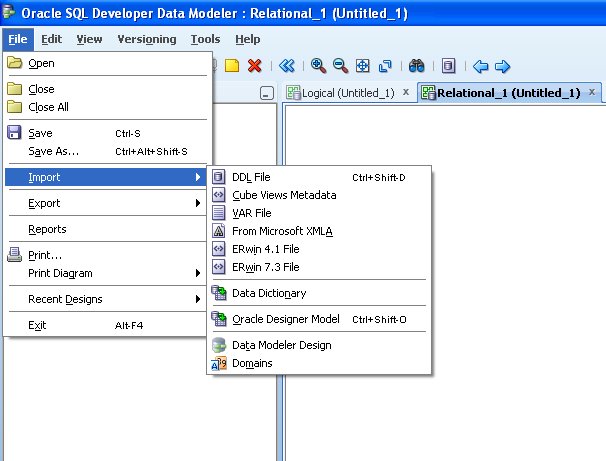 thecodemechanic: Generate ER diagram from Existing Oracle DB using Data ...