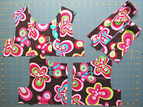 Double Stitching: Pintucked Butterflies Top Tutorial