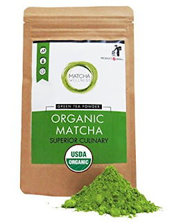 Matcha Green Tea Powder  Superior Culinary 100g USDA Organic From Japan  Natural Energy  Focus Booster Packed With Antioxidants Matcha Tea For Mixing In Lattes Smoothies  Baking by Eco Heed