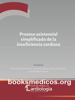 Proceso asistencial simplificado de la insuficiencia cardíaca pdf