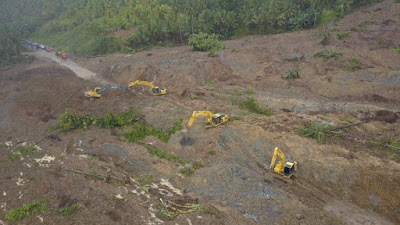 Wowor Kawal Penanggulangan Bencana Tanah Longsor di Sinonsayang