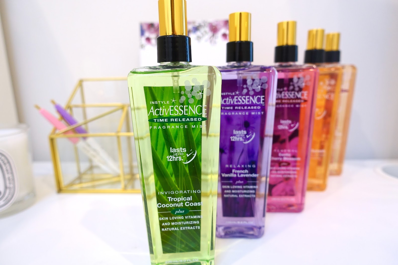 ActivESSENCE Fragrance Mist Review bubbles and beauty