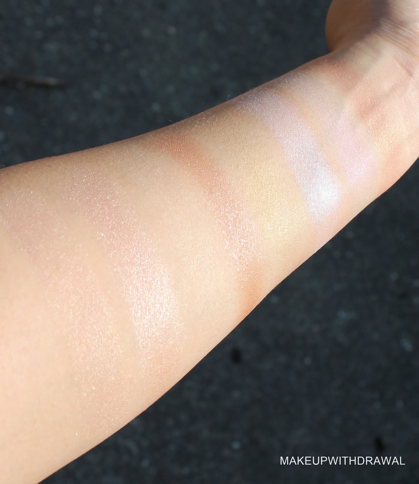 Some Powder Highlighters Comparisons Makeup Withdrawal