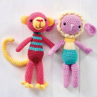 PATRON GRATIS MONO Y OVEJA AMIGURUMI 29387