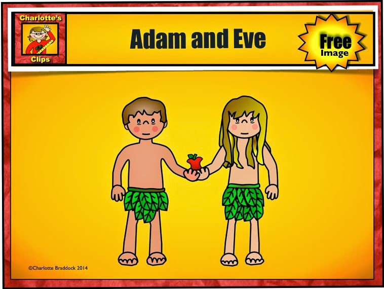 free christian clip art adam and eve - photo #4